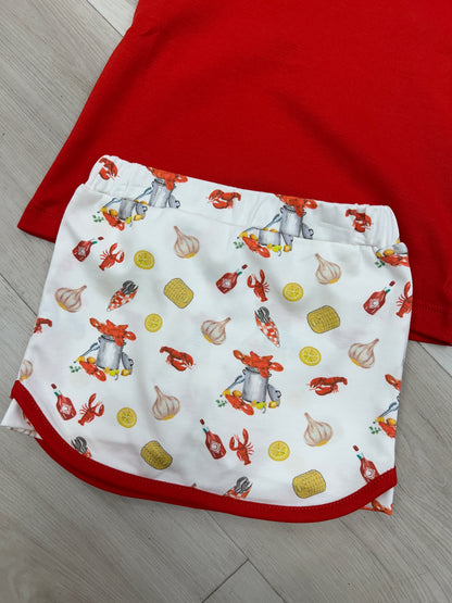 Baby Loren - Cajun Girl Skort Set