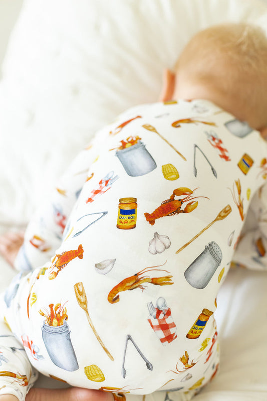 Southern Slumber - Crawfish Boil Zipper Sleeper