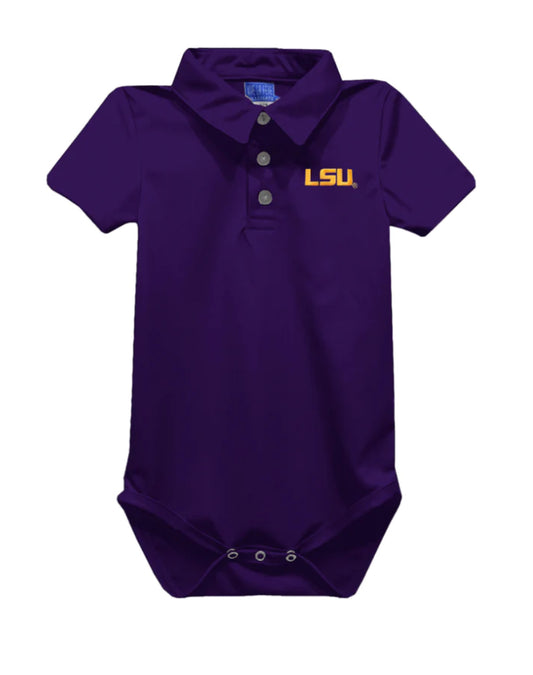 Vive La Fete LSU Embroidered Onesie