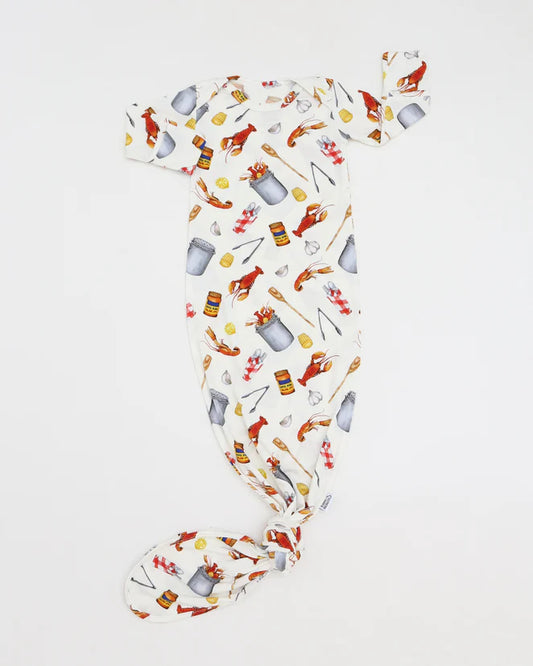 Southern Slumber - Crawfish Boil Knot Gown