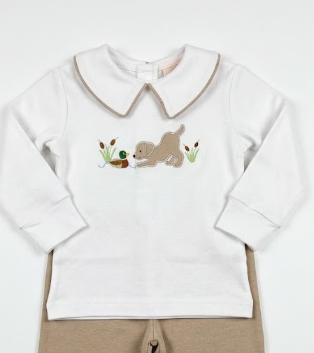 Luigi - Dog and Mallard Shirt