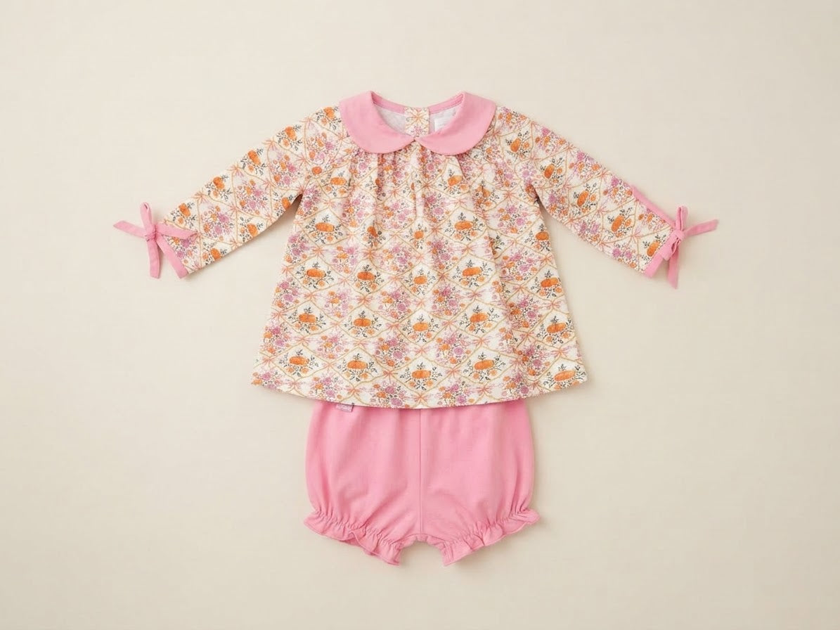 The Oaks - Mary Charlotte Pretty Pumpkin Bloomer Set