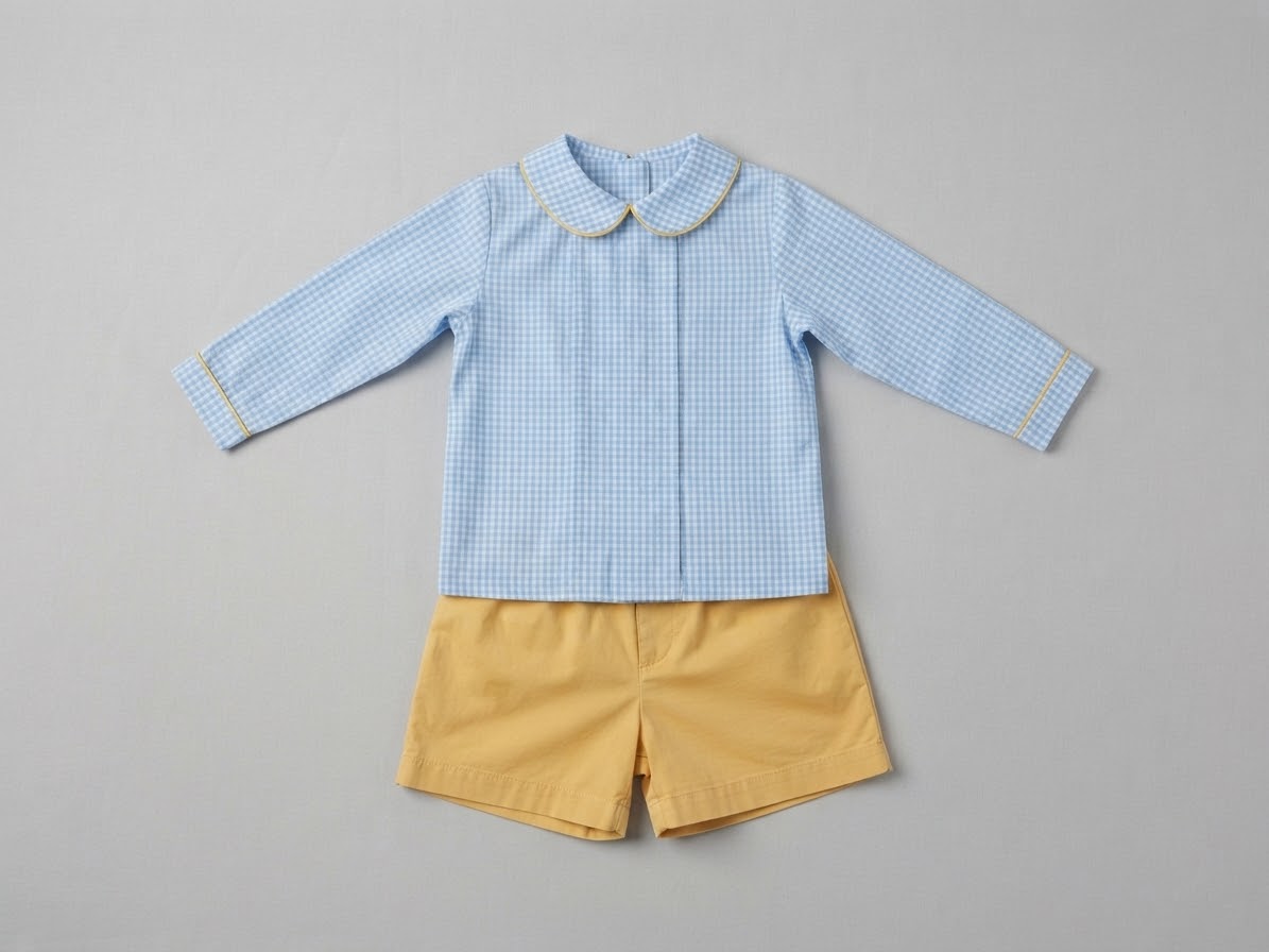 The Oaks - Tan Check Set