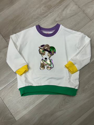 Lulu Bebe - Mardi Gras Dog Mardi Gras Shirt