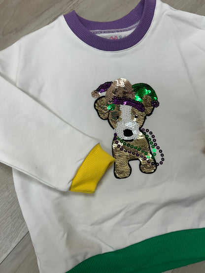 Lulu Bebe - Mardi Gras Dog Mardi Gras Shirt