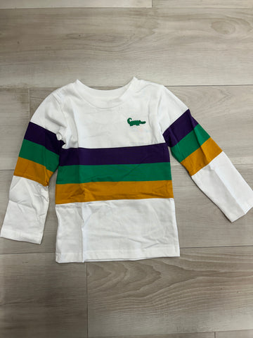 Lulu Bebe - Classic Mardi Gras Rugby Shirt