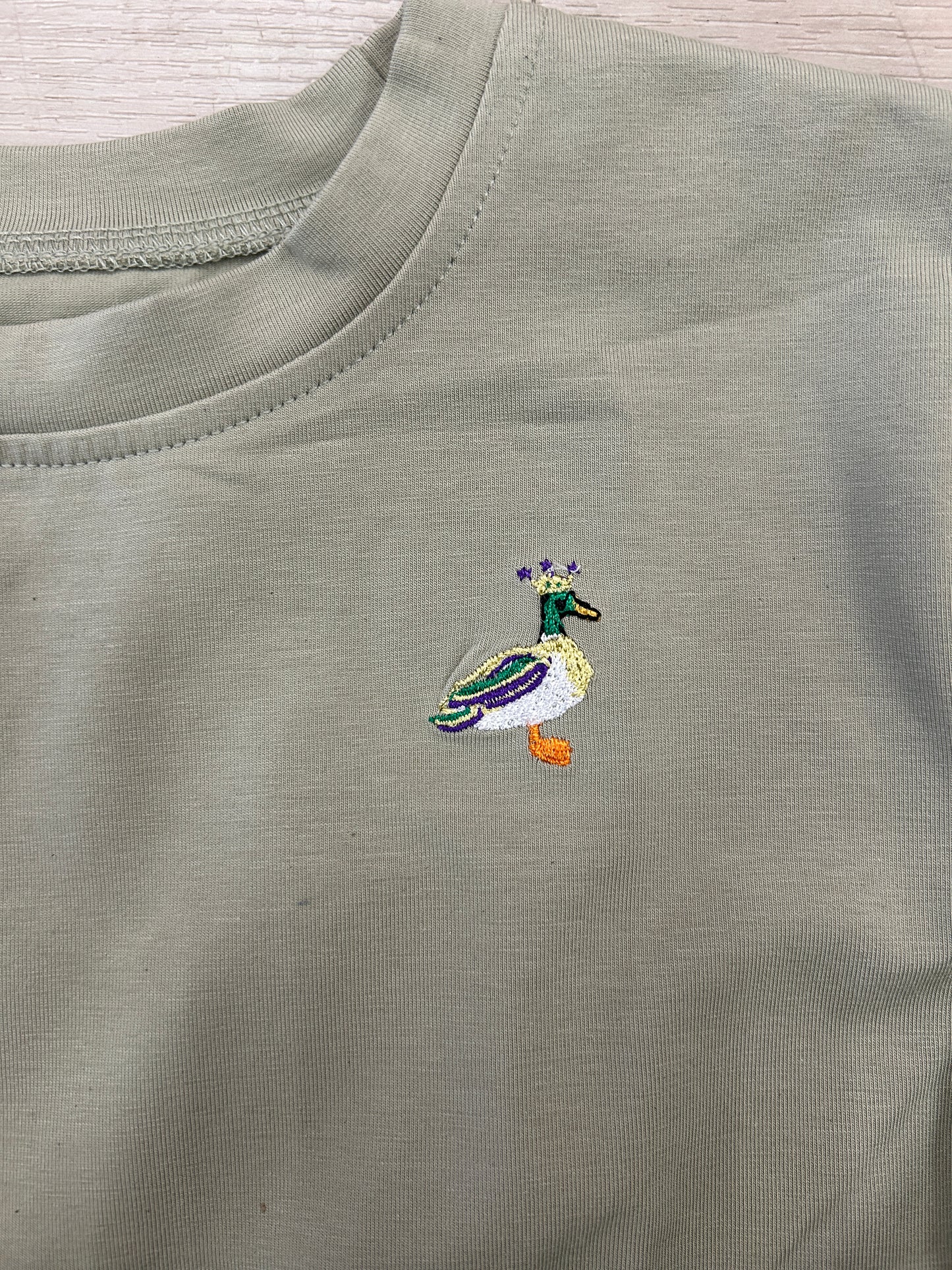 Lulu Bebe - Mardi Gras Duck Long Sleeve Shirt