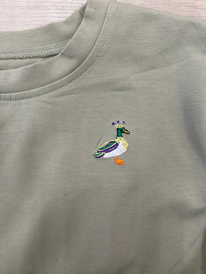 Lulu Bebe - Mardi Gras Duck Long Sleeve Shirt