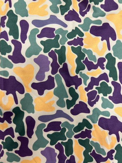 Properly Tied - Mardi Gras Camo Polo