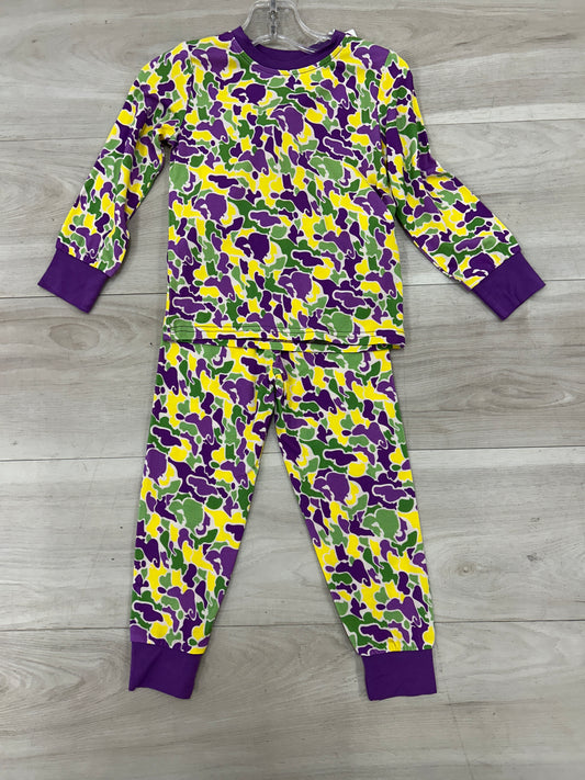 Belle Cher - Mardi Gras Camo Pajamas