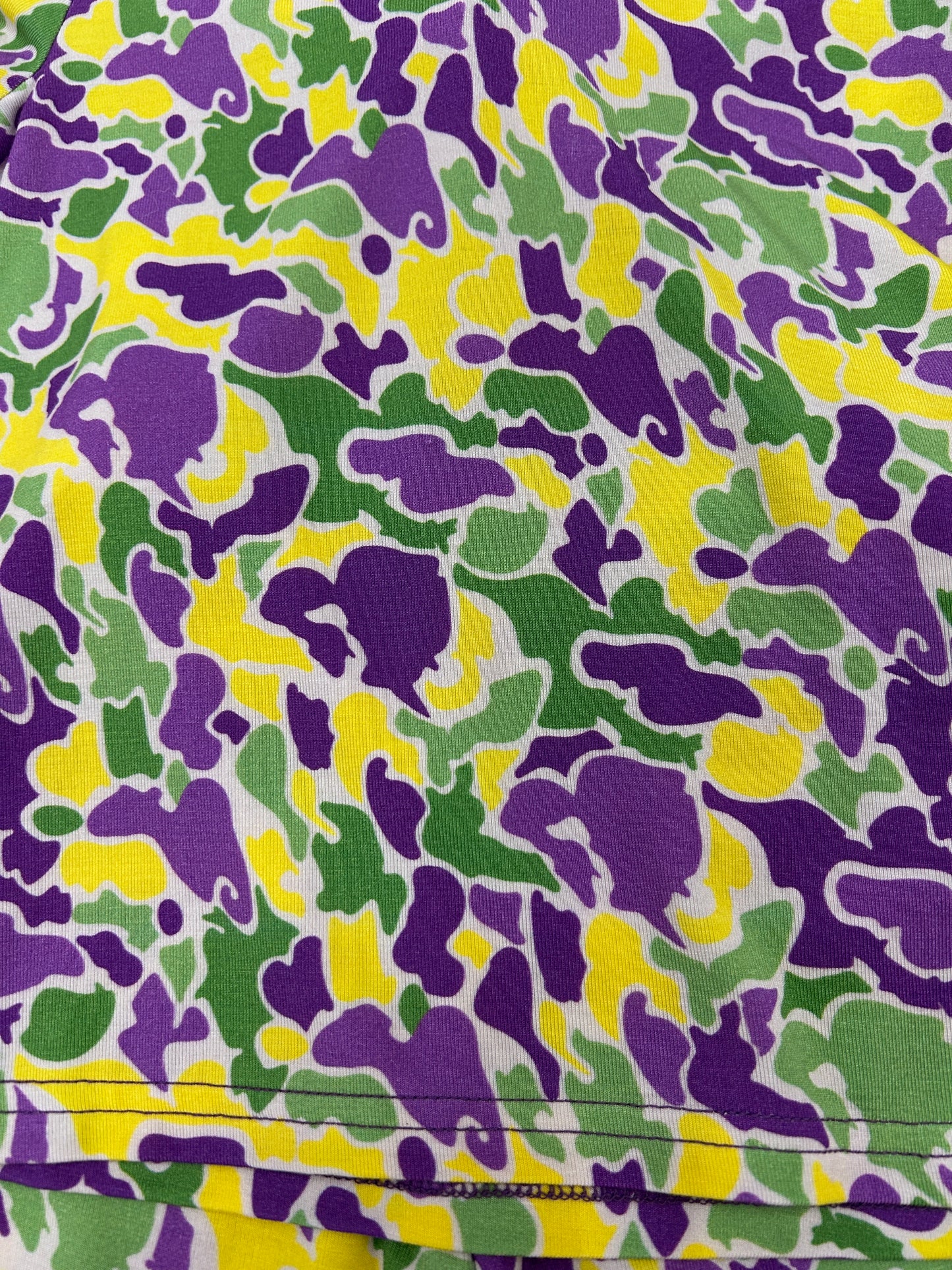 Belle Cher - Mardi Gras Camo Pajamas