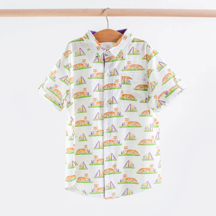 Nola Tawk - Mascot Mania In Louisiana Short Sleeve