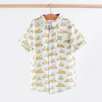 Nola Tawk - Mascot Mania In Louisiana Short Sleeve