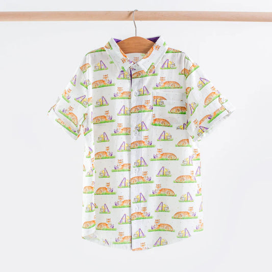 Nola Tawk - Mascot Mania In Louisiana Short Sleeve