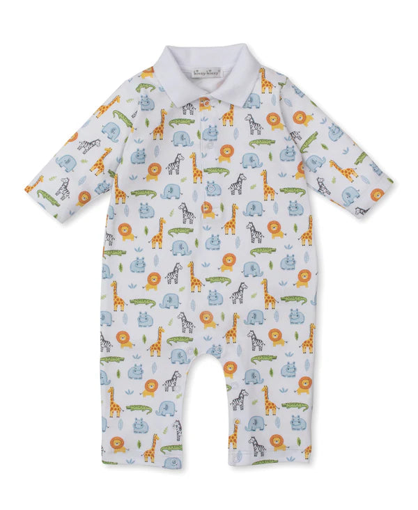 Kissy Kissy - Safari Wild Playsuit w/ Collar