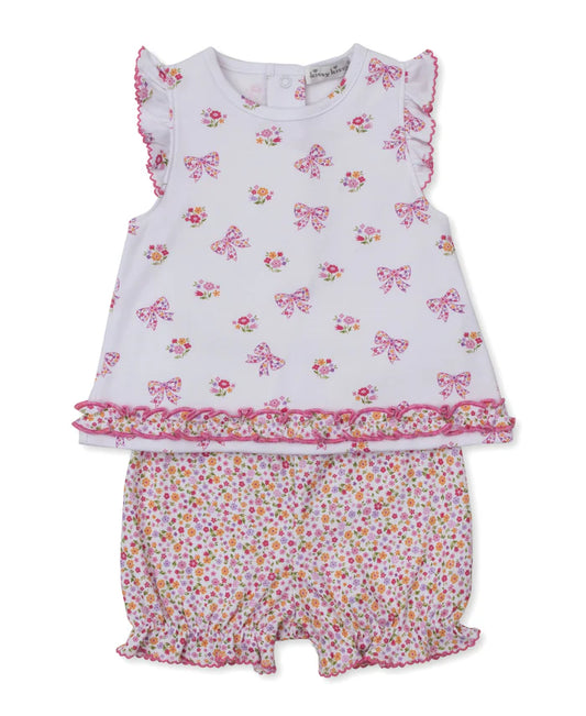 Kissy Kissy - Blossoming Bows Sunsuit Set