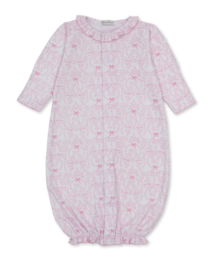 Kissy Kissy - Delicate Blooming Bows Pink Convertible Gown