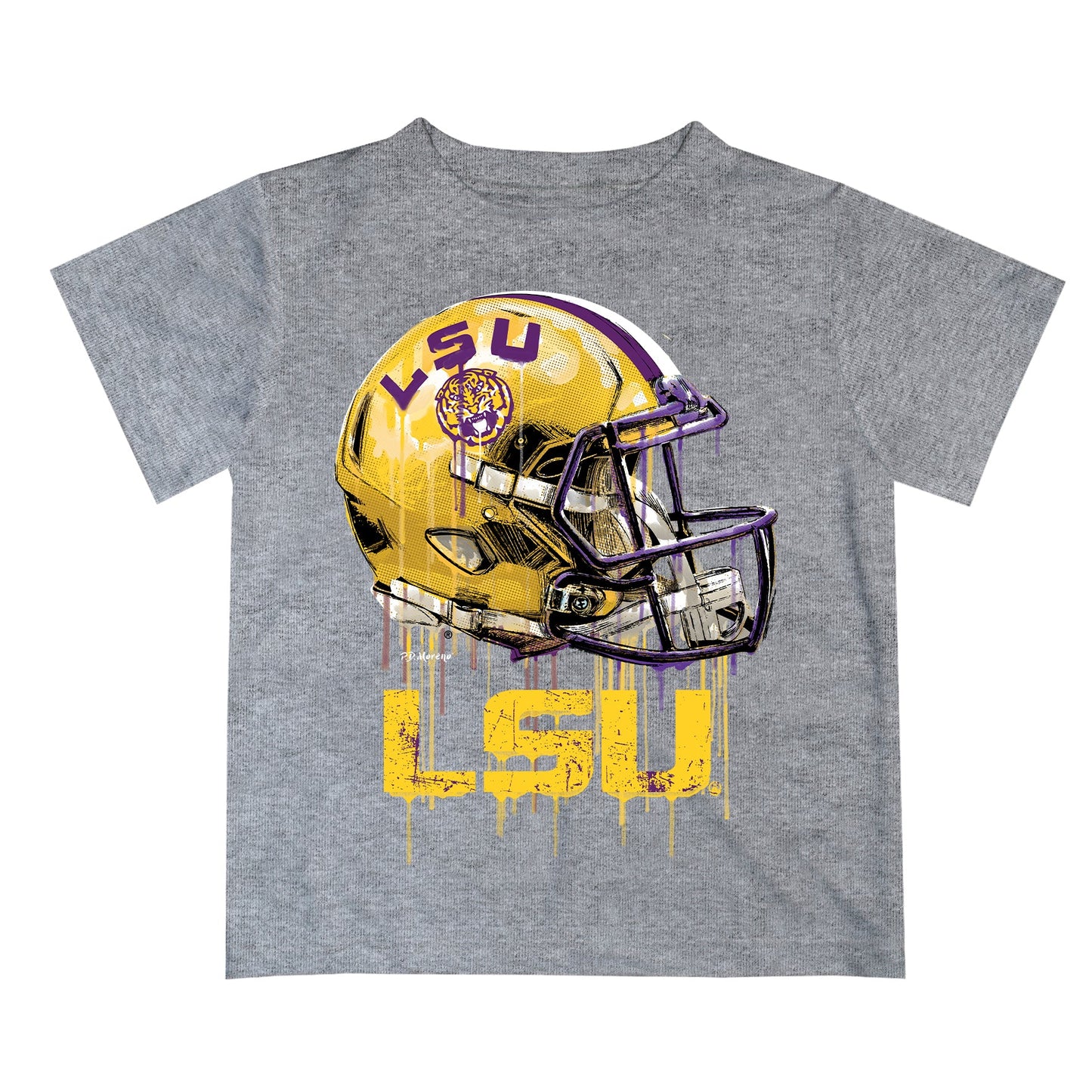 Vive La Fete - LSU Football Gray Shirt