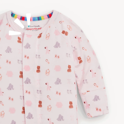 Magnetic Me - Pink Nursey Nostalgia Modal Footie