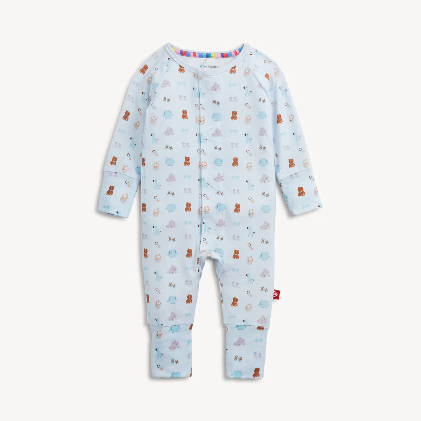 Magnetic Me - Blue Nursery Nostalgia Modal Footie