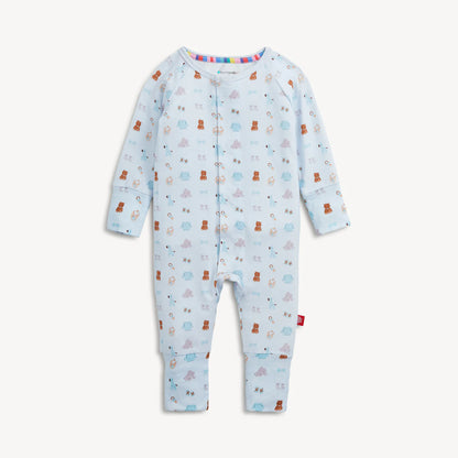 Magnetic Me - Blue Nursery Nostalgia Modal Footie