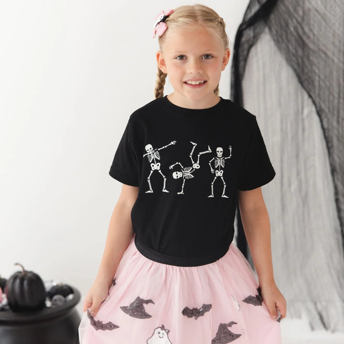 Sweet Wink - Spooky Babe Sequin Halloween Tutu Skirt