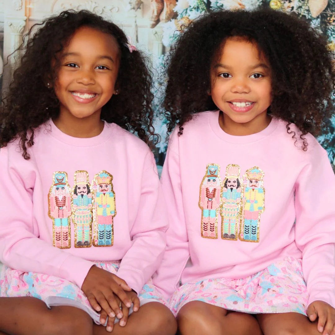 Blended Spirits - Sequin Nutcracker Sweatshirt Adult/ Child Sizes