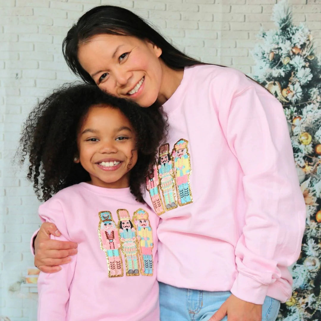 Blended Spirits - Sequin Nutcracker Sweatshirt Adult/ Child Sizes
