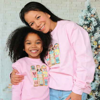 Blended Spirits - Sequin Nutcracker Sweatshirt Adult/ Child Sizes