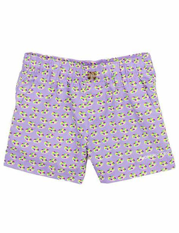 Properly Tied - Mallard King Cake Shorts - Purple