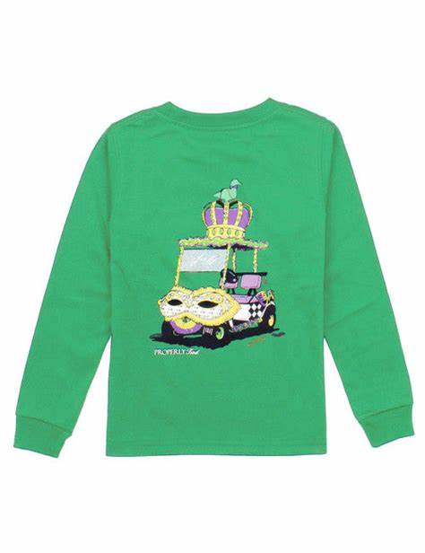 Properly Tied - Mardi Cart Long Sleeve - Green