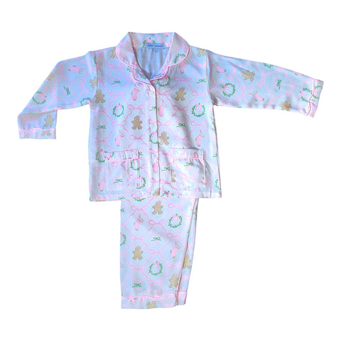 Sweet Dreams - Christmas Bow Trellis Print