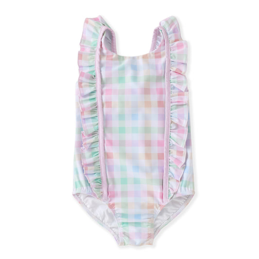 Swoon Baby- Gingham 1pc Swimsuit