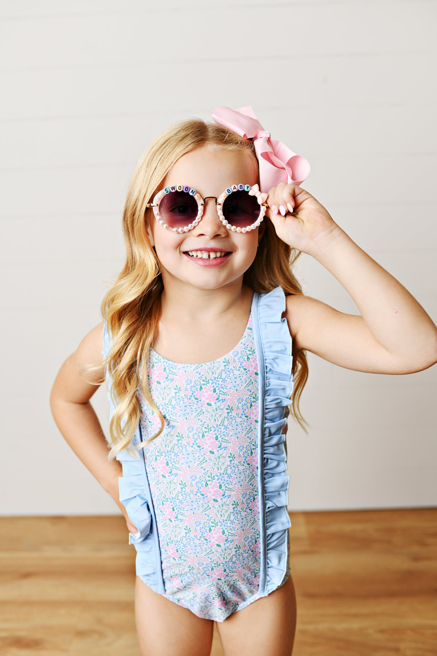 Swoon Baby- Floral 1pc Swimsuit