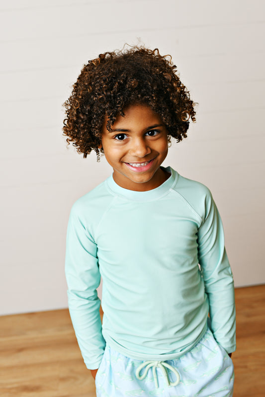 Swoon Baby- Green Rashguard