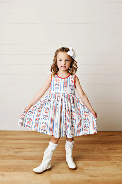 Swoon Baby - Americana Flair Dress