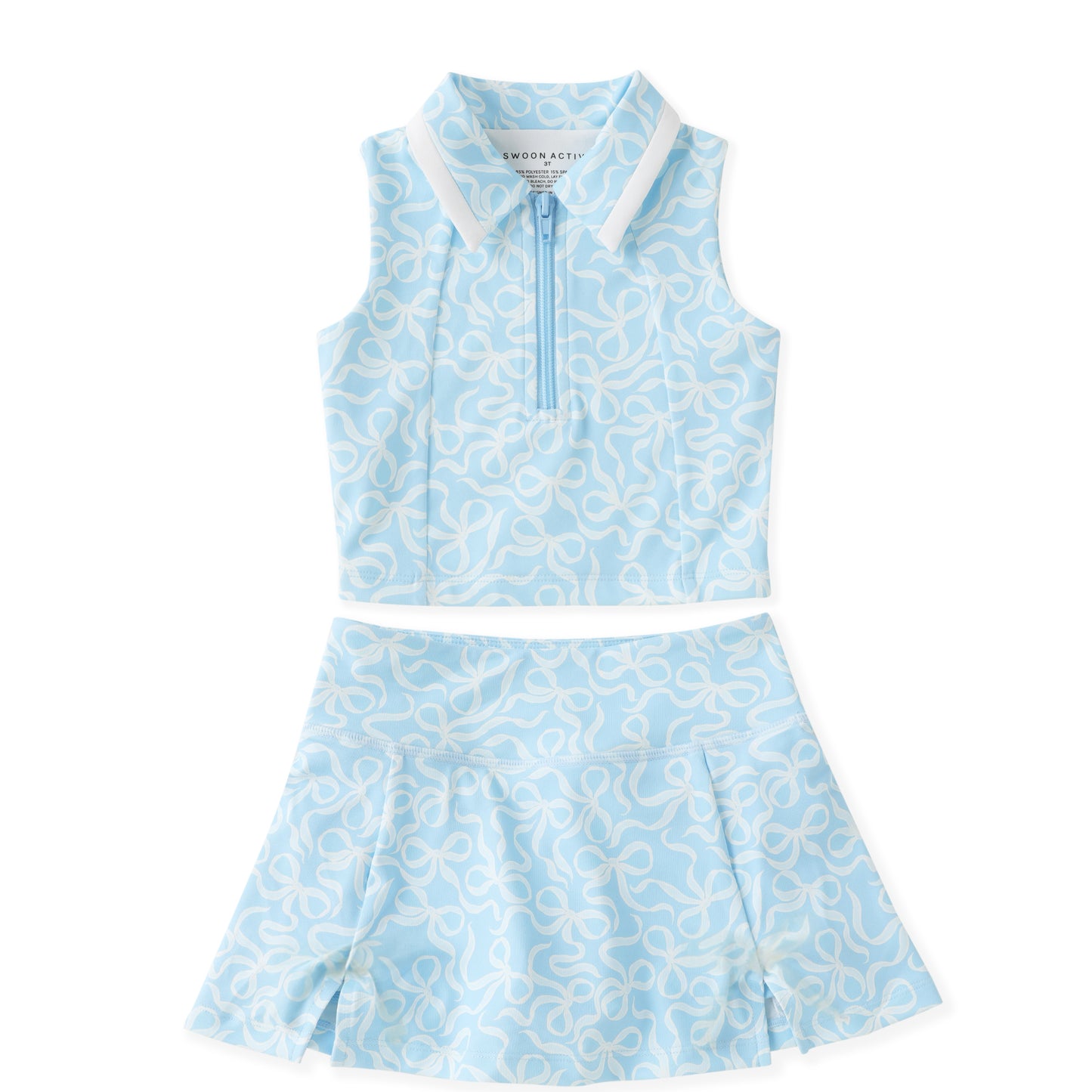 Swoon Baby - Blue Sky Bow Proper Set