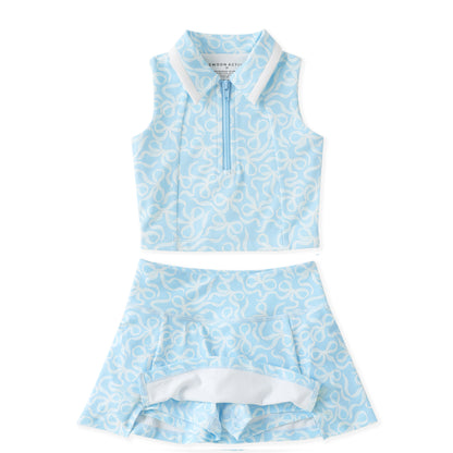 Swoon Baby - Blue Sky Bow Proper Set