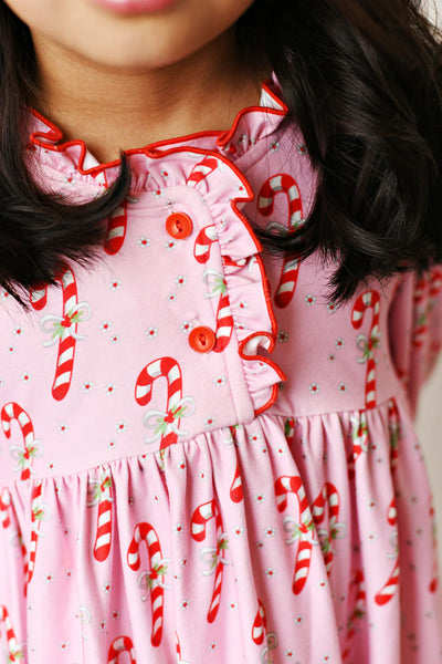 Swoon Baby Candy Cane Nightgown