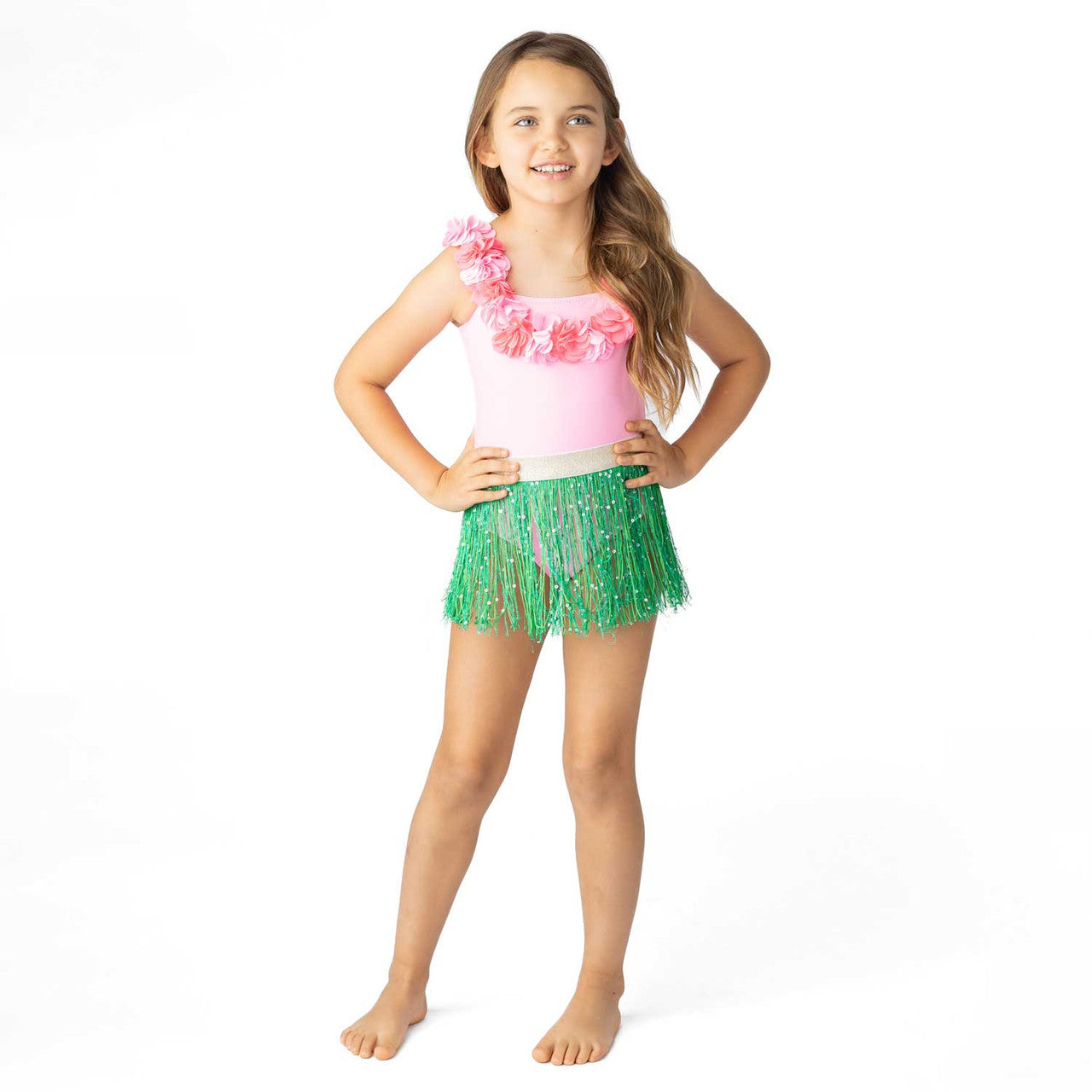 Shade Critters - Light Pink Hula One Piece set With Skirt