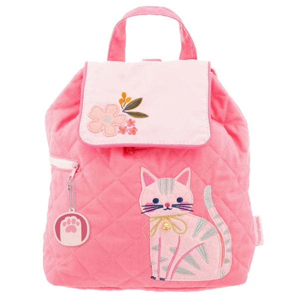 Stephen Joseph - Pink Cat Quilted Bag