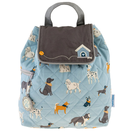 Stephen Joseph - Puppy Print Quilted Backpack