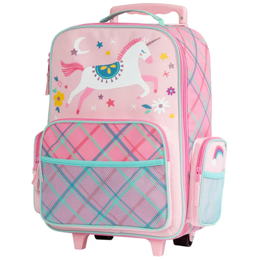 Stephen Joseph - Classic Pink Unicorn Luggage