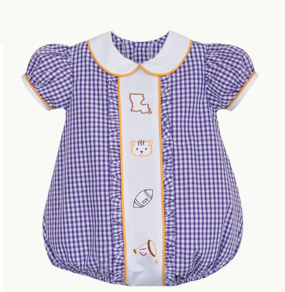 Southern Saturday - LSU Girls Logo Bubble