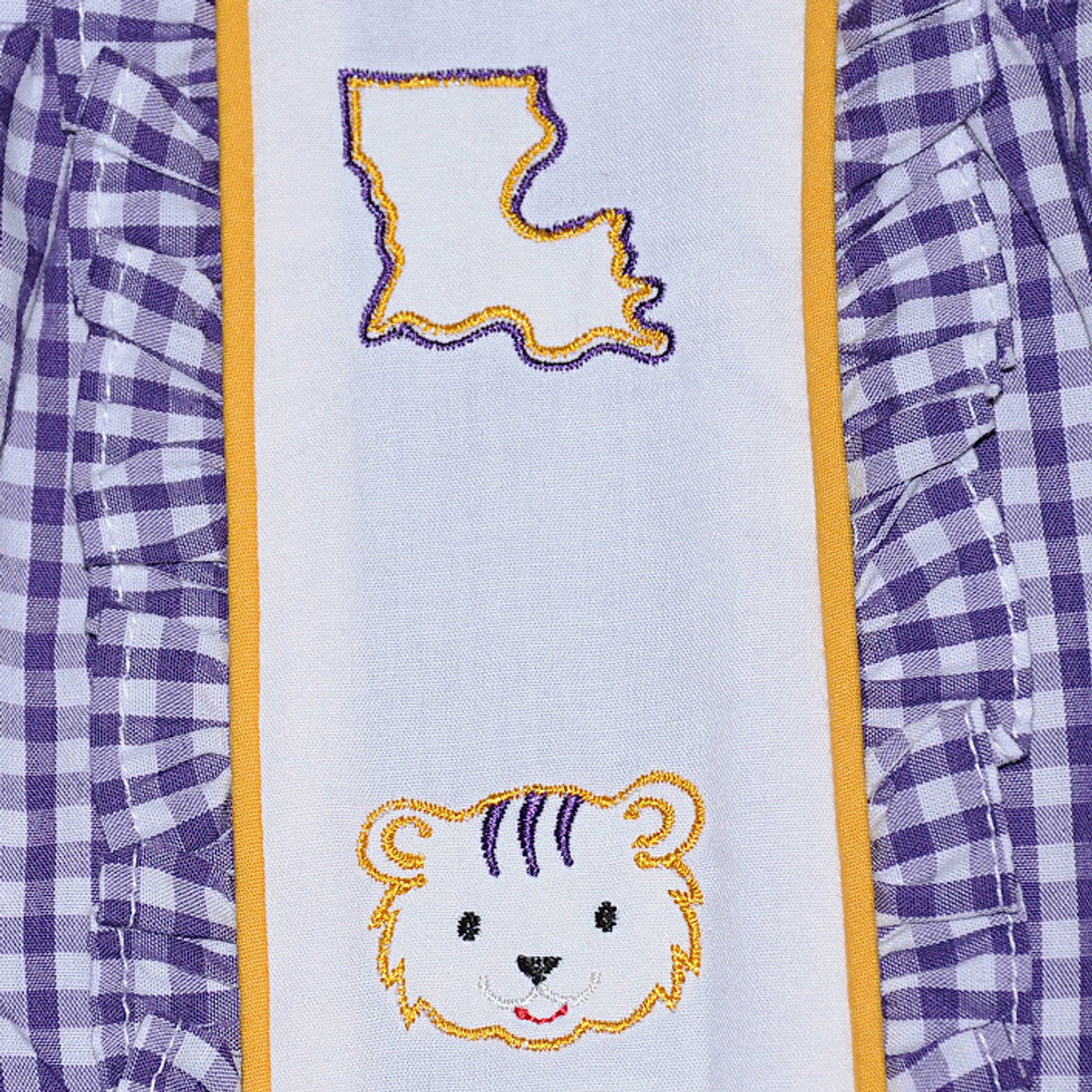Southern Saturday - LSU Girls Logo Dress