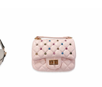 Doe A Dear - Colorful Gems Quilted Purse