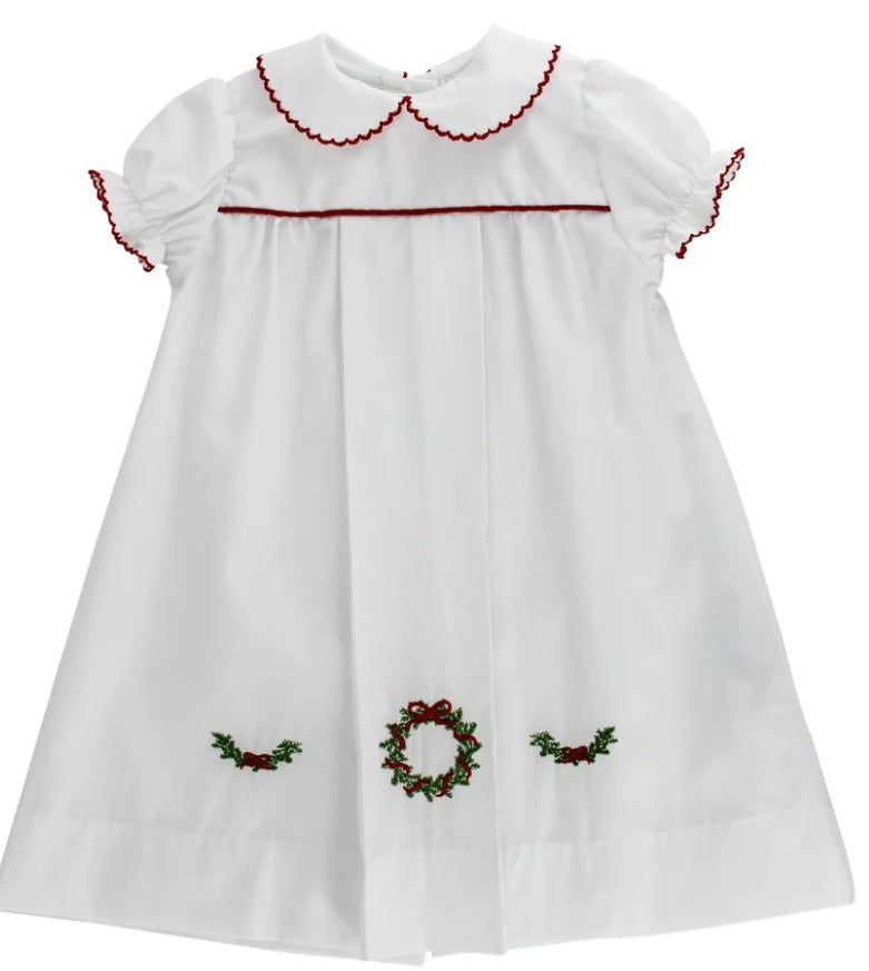 Bailey Boys - White Wreath Girl Daygown