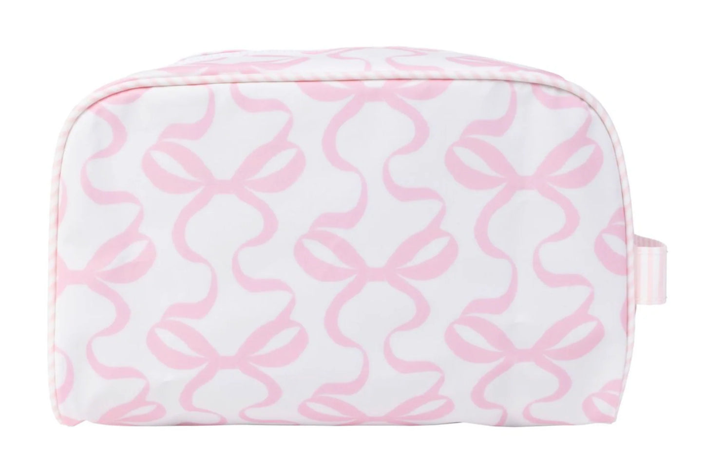 Apple Of My Isla - The Dopp Kit in Bows on White