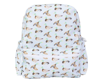 Apple Of My Isla - The Backpack in Mallards - Small