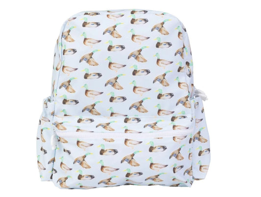 Apple Of My Isla - The Backpack in Mallards - Small